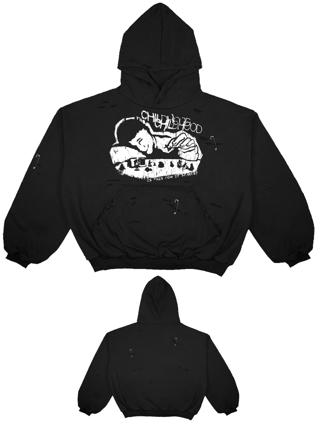 "childhood" hoodie